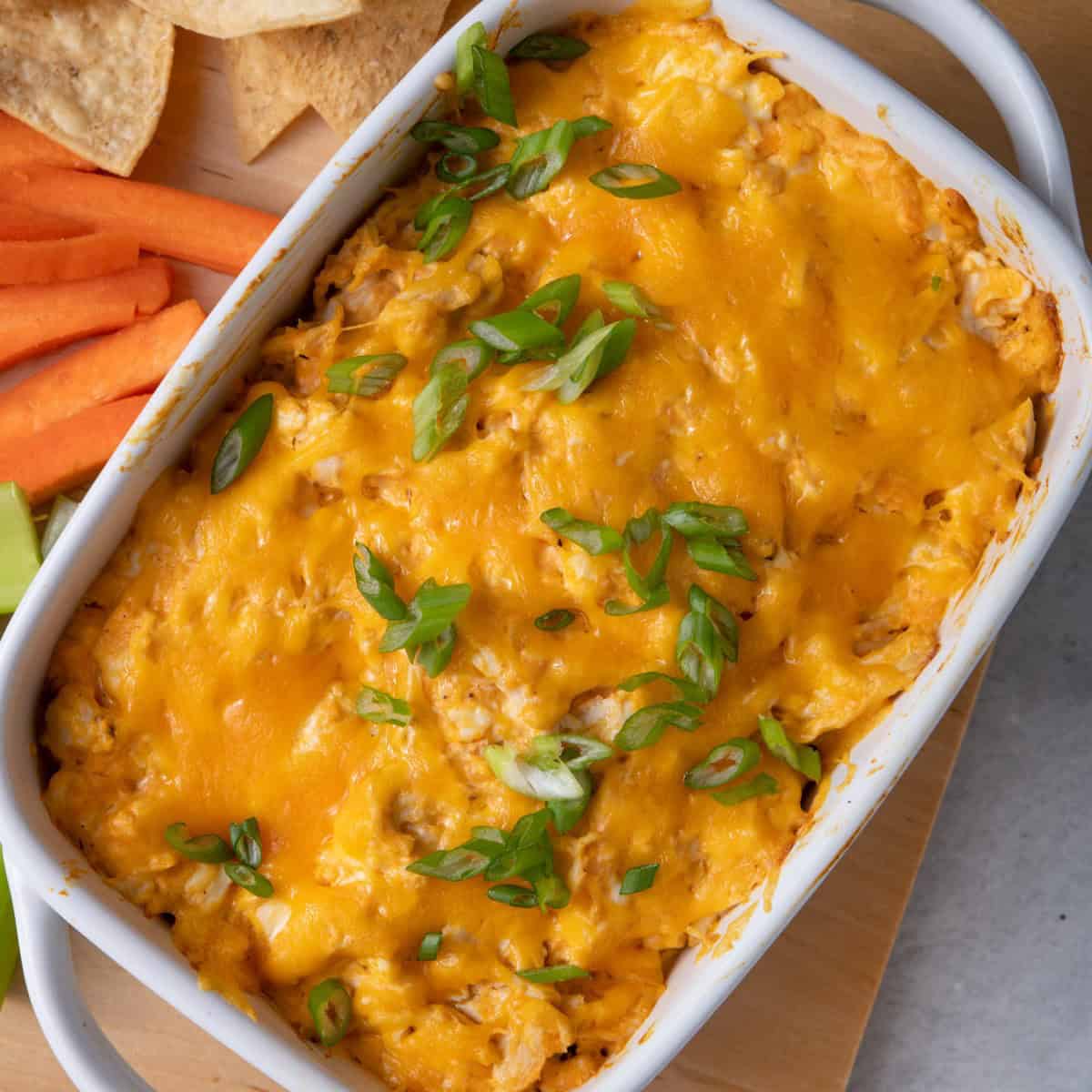 Healthy Buffalo Chicken Dip Recipe