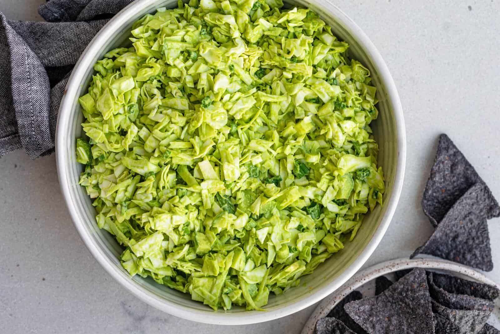 Chopped Green Goddess Salad.