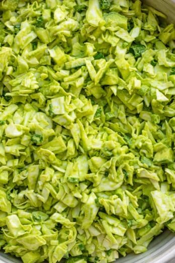 Chopped Green Goddess Salad.