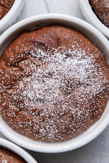 Easy Chocolate Souffle.