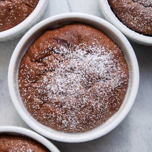 Easy Chocolate Souffle.