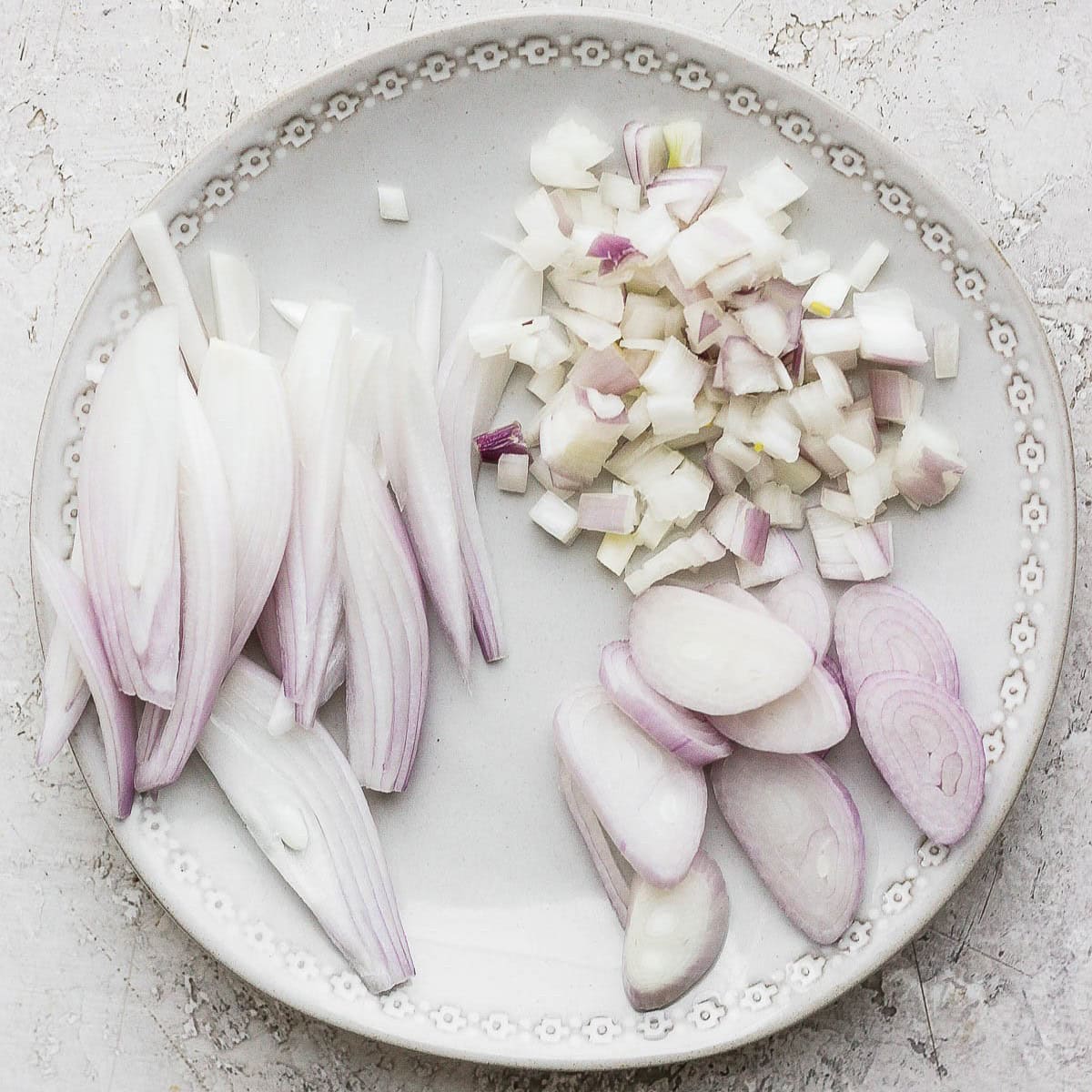 How to Cut Shallots