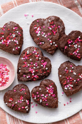 Valentines Day Brownies.