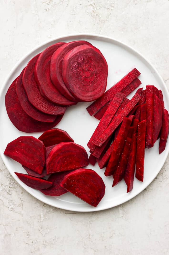 How to Cut Beets - Feel Good Foodie