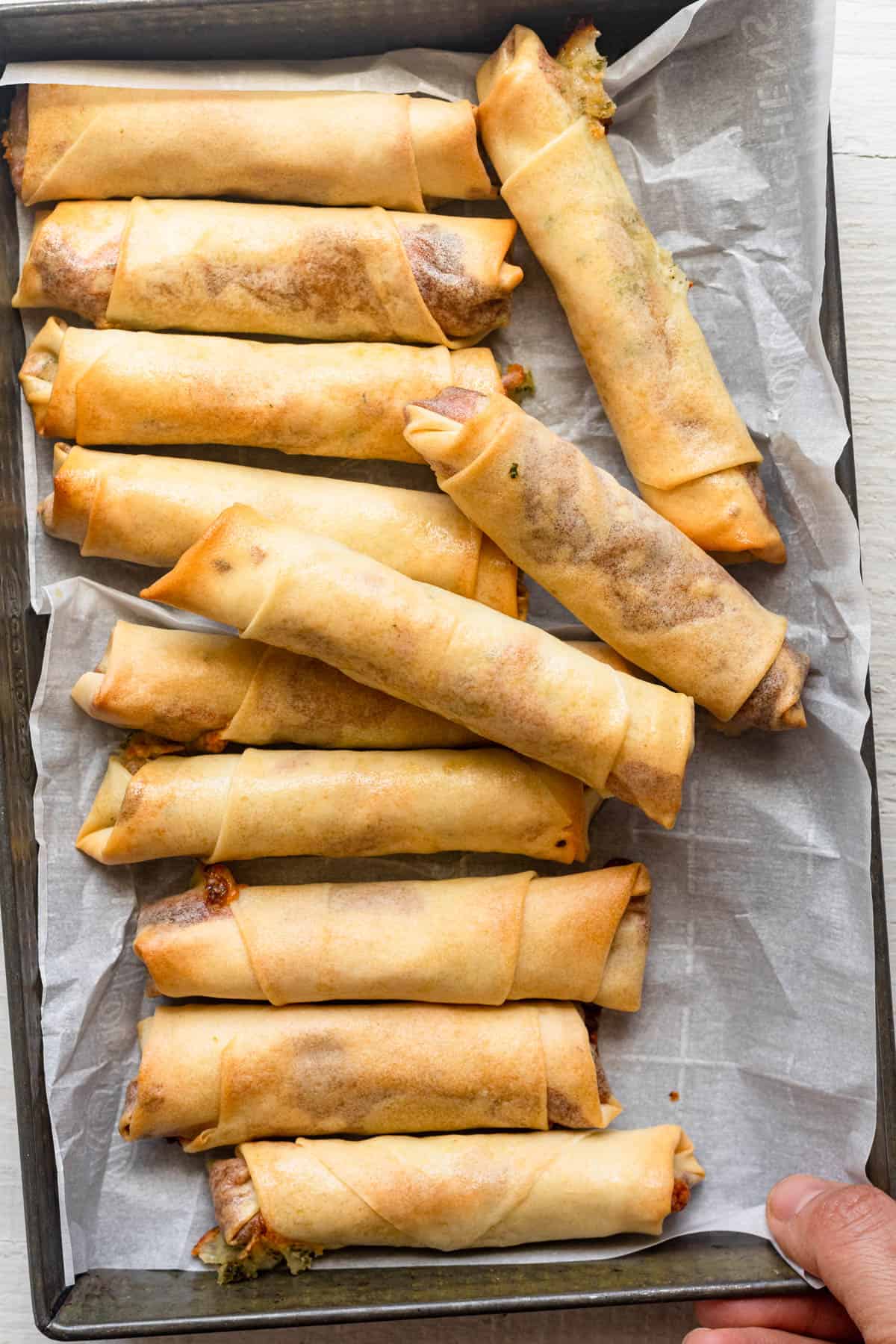 Crispy Cheese Rolls