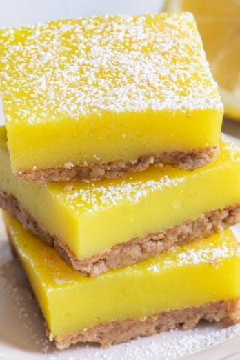 Vegan Lemon Bars..