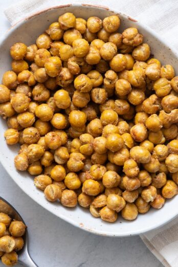 Air Fryer Chickpeas.