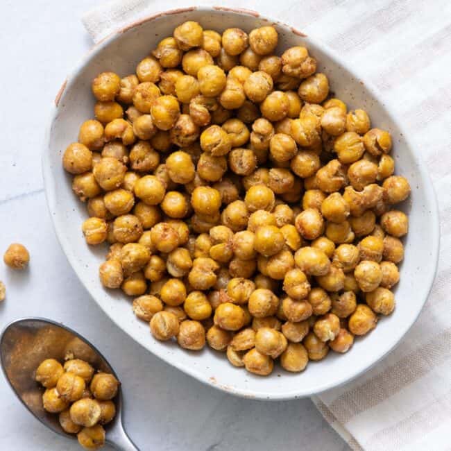 Air Fryer Chickpeas.