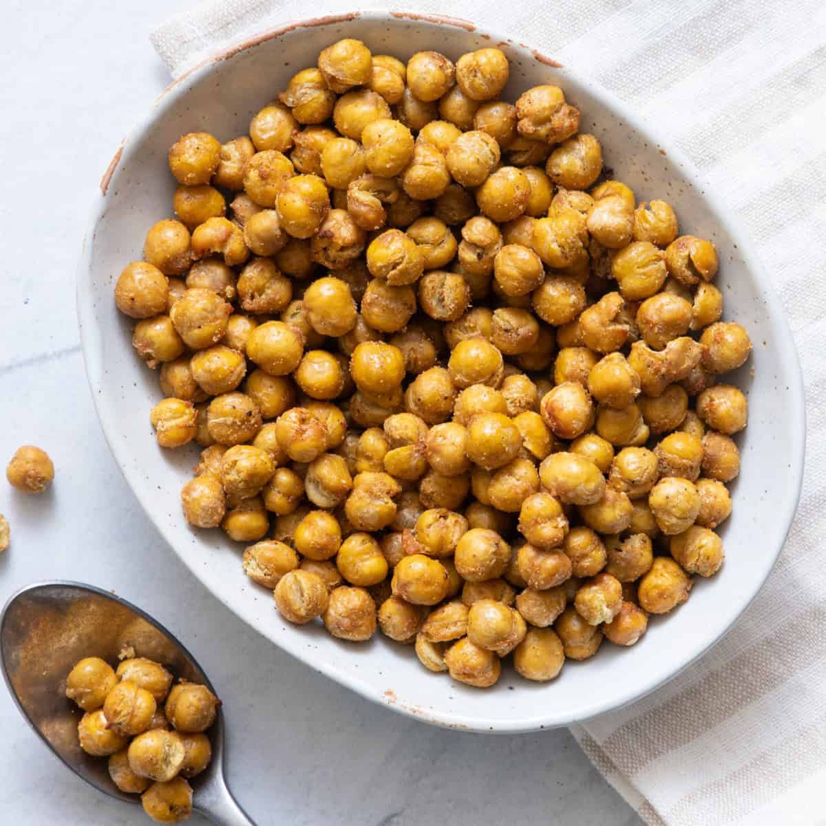 Air Fryer Chickpeas.