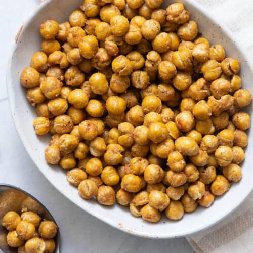 Perfect Crispy Air Fryer Chickpeas - Fed & Fit