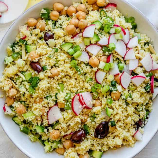 Chickpea Couscous Salad.
