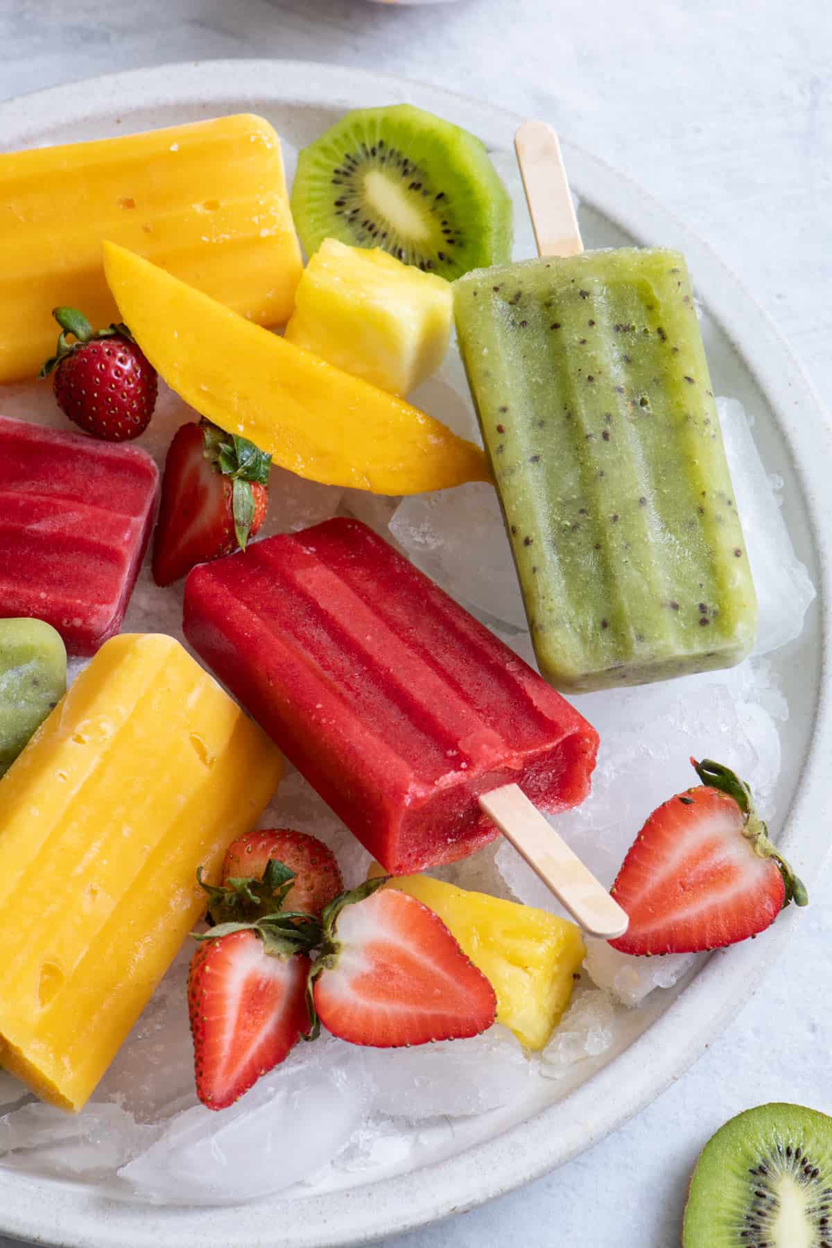 Ice Cube Tray Mini Fruit Popsicles - Tastes Better From Scratch