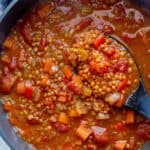 Tomato Lentil Soup.