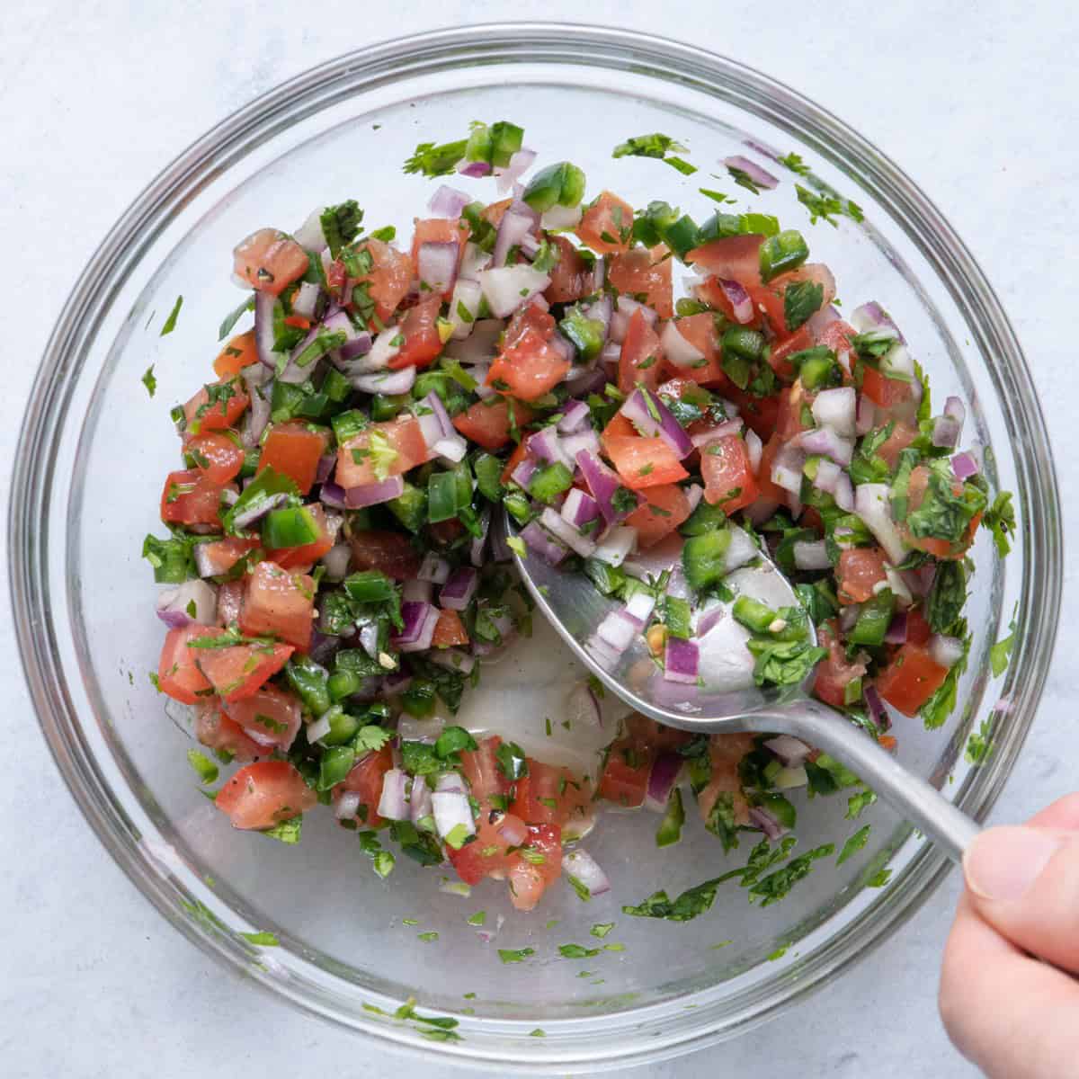 Tomato salsa.