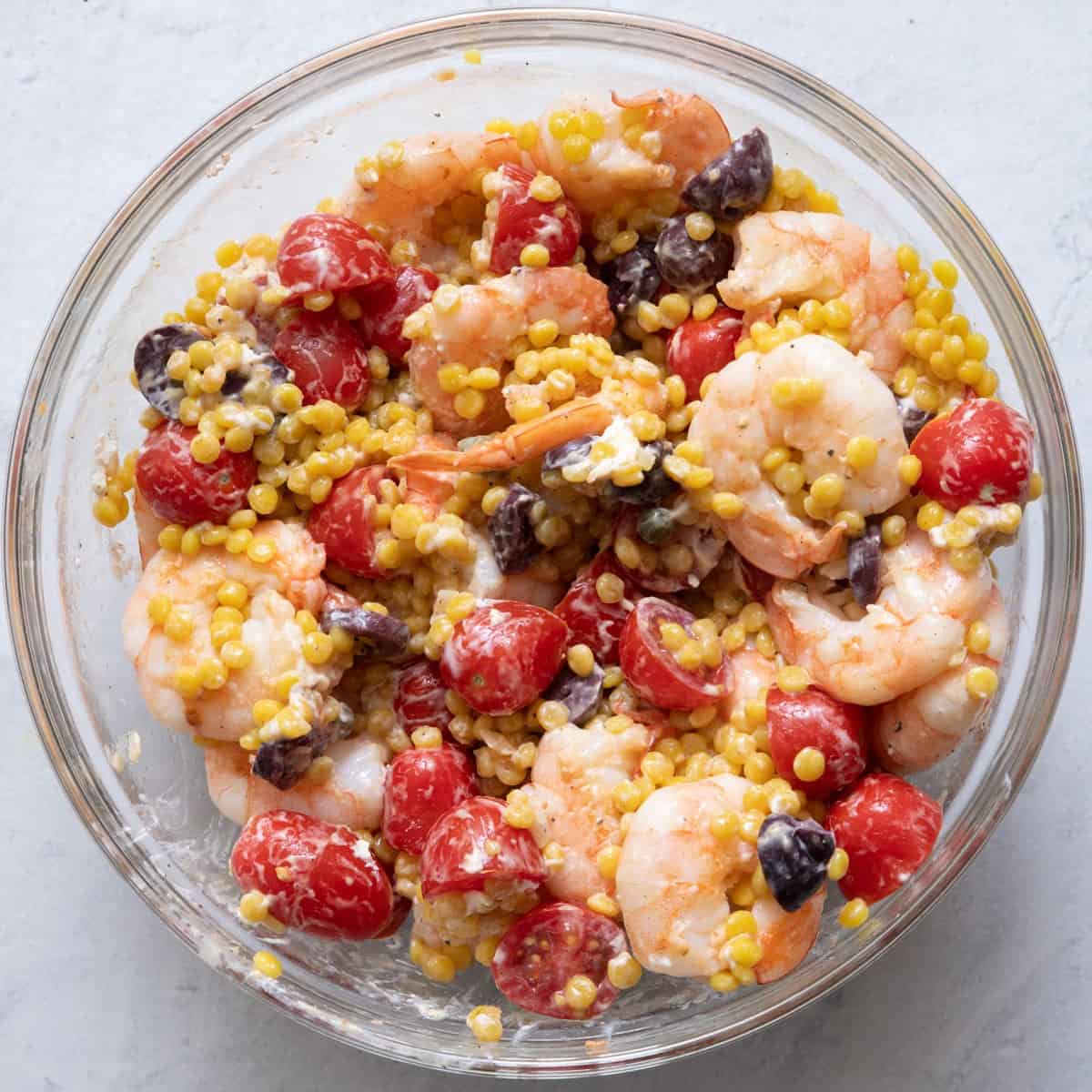 Tossing all together.