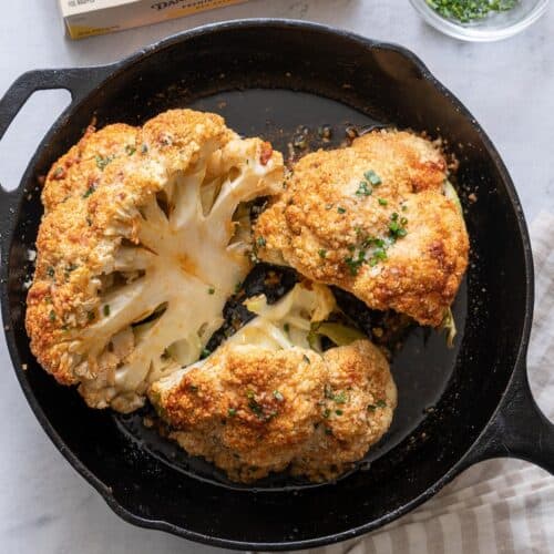 Whole Roasted Cauliflower.