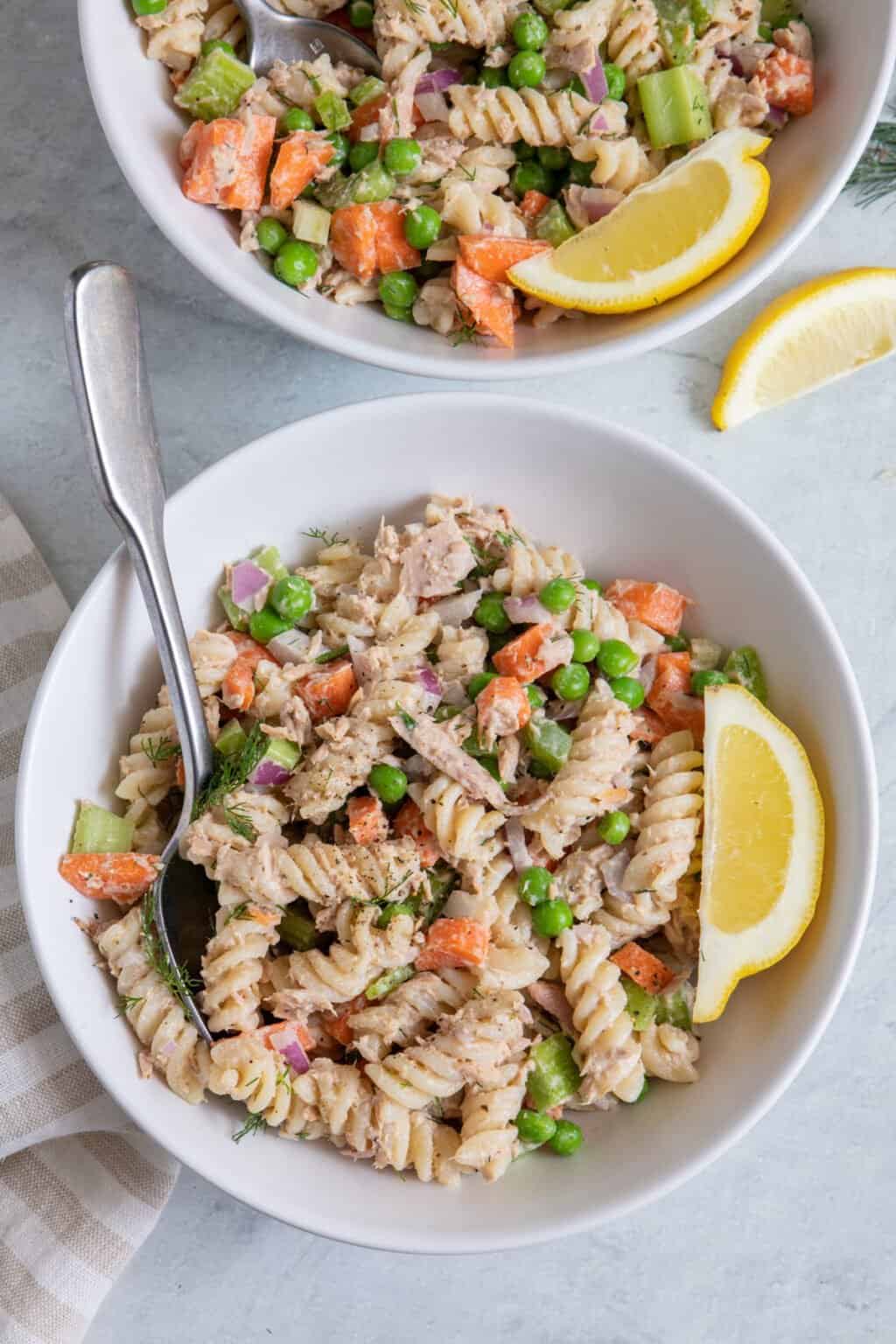 Creamy Tuna Pasta Salad With Veggies Feel Good Foodie 6312