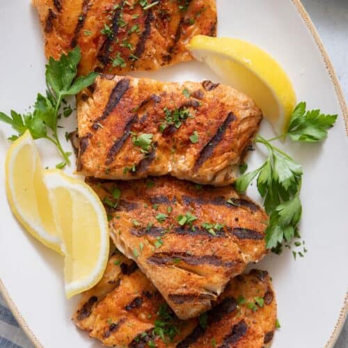 Grilled Cod.