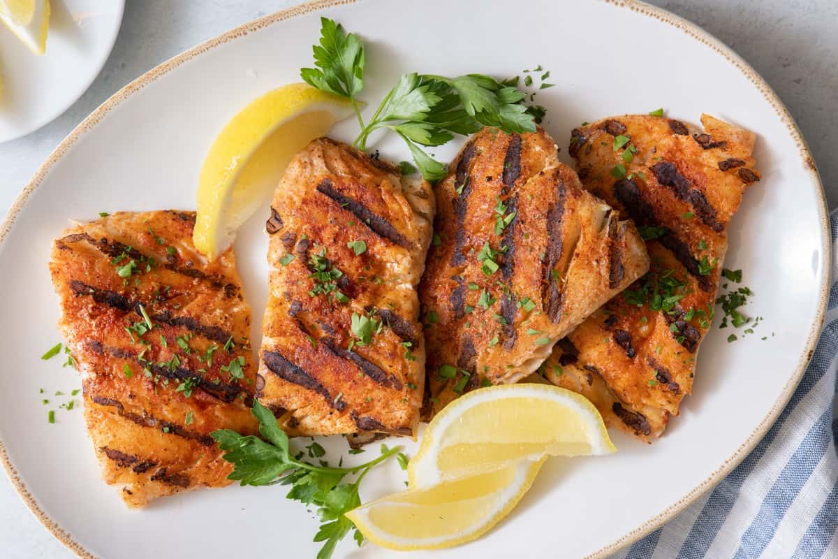 Grilled Cod.