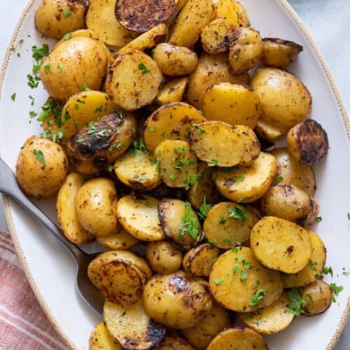 Grilled Potatoes.
