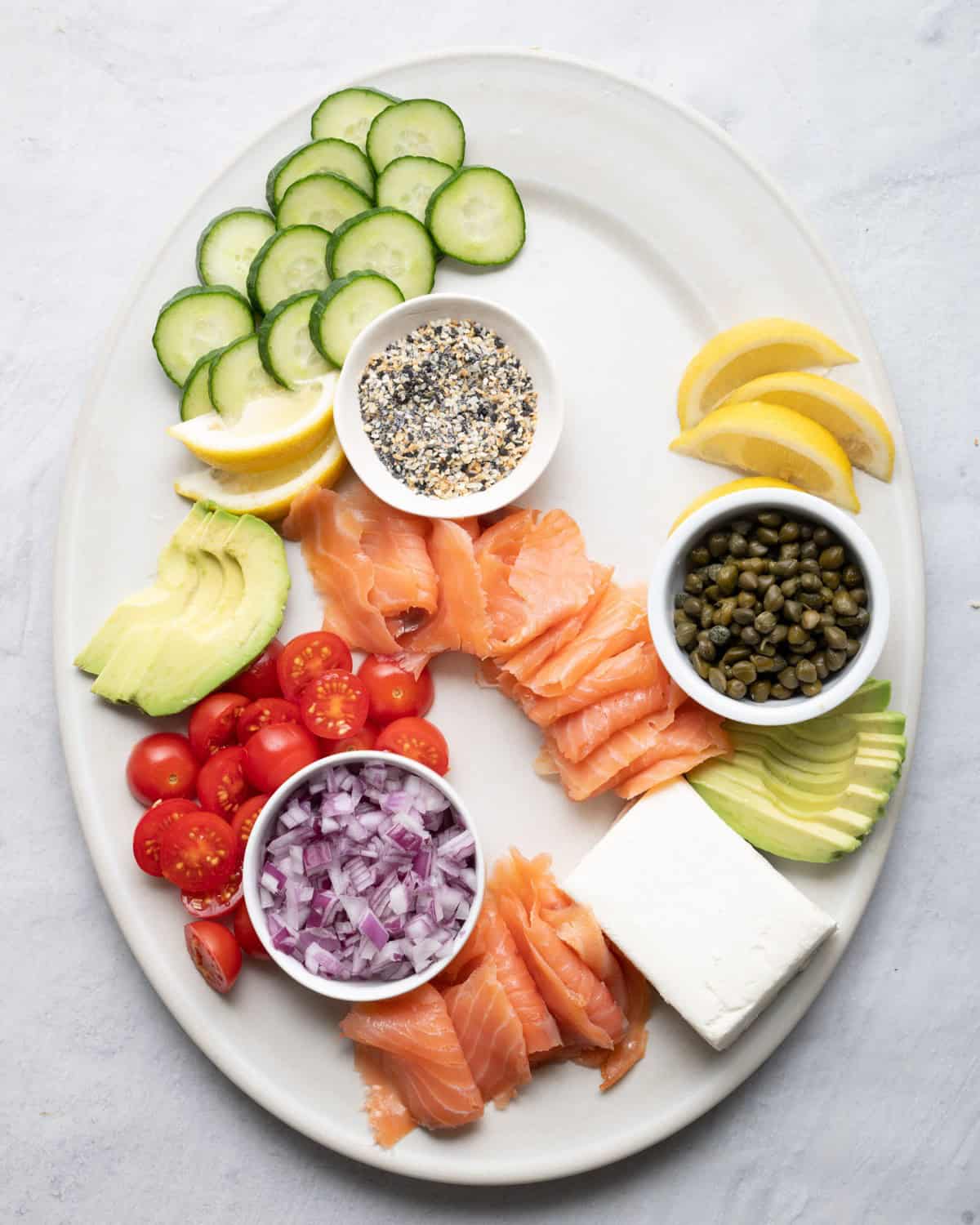 Phase three of setting up the platter.