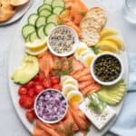 Smoked Salmon Platter.
