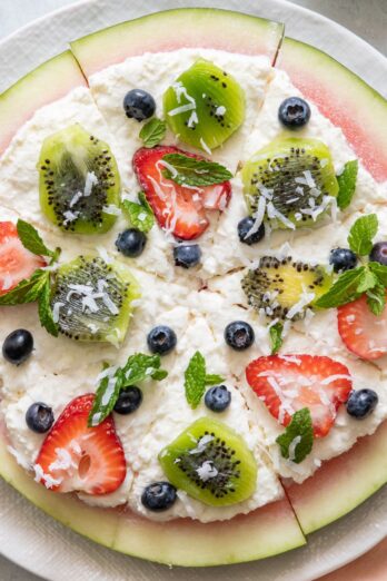 Watermelon Pizza.