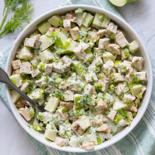 Yogurt Chicken Salad.