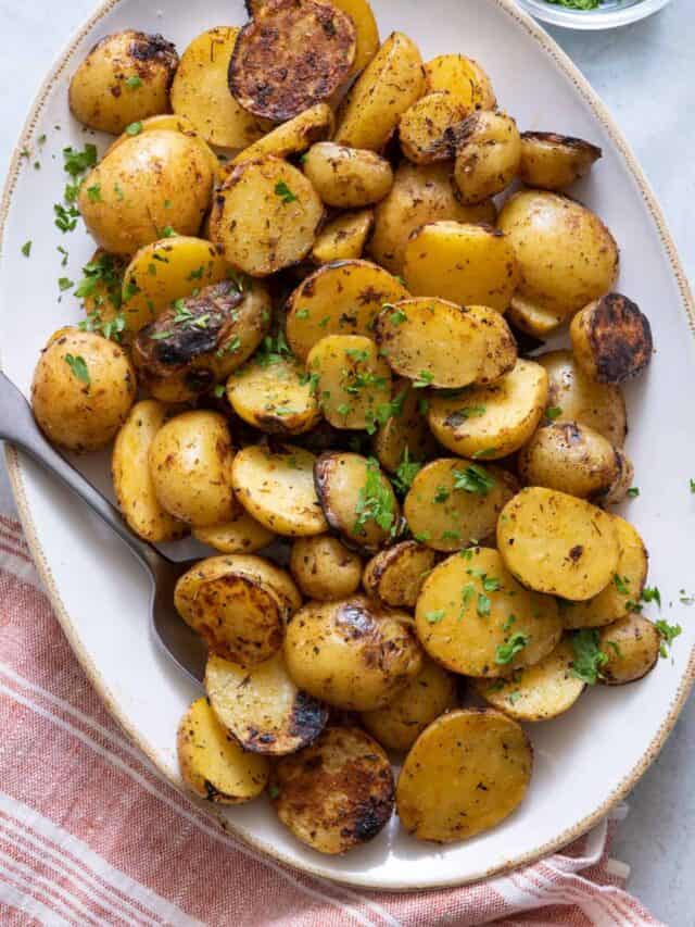 Best Grilled Baby Potatoes Recipe - FeelGoodFoodie