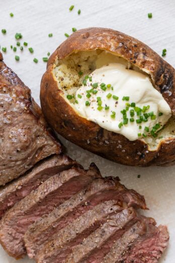 Air Fryer Baked Potato.