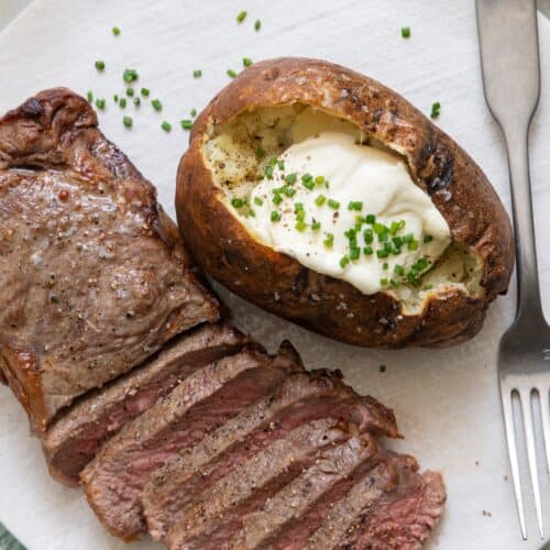Air Fryer Baked Potato.