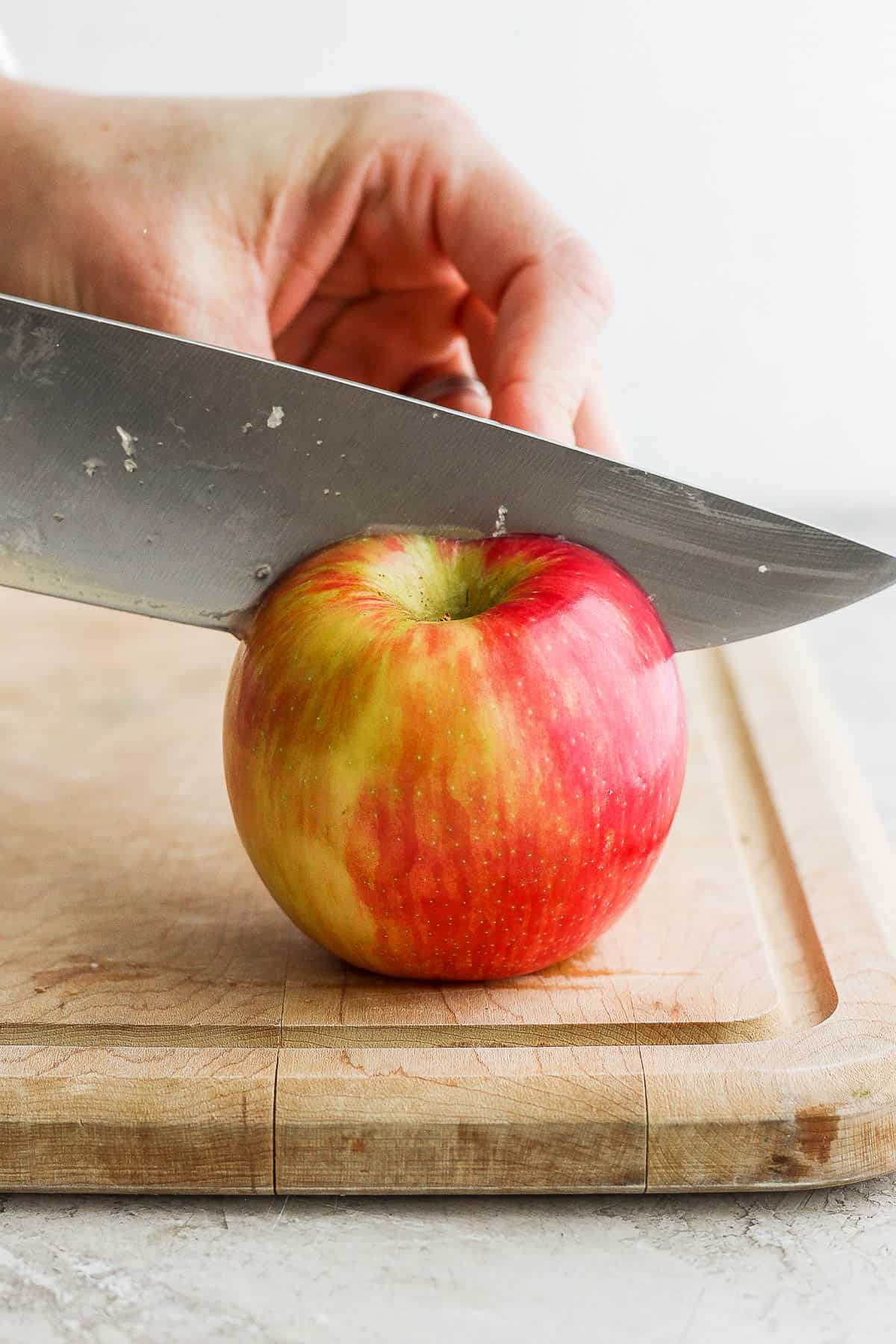 Apple Cutting Board