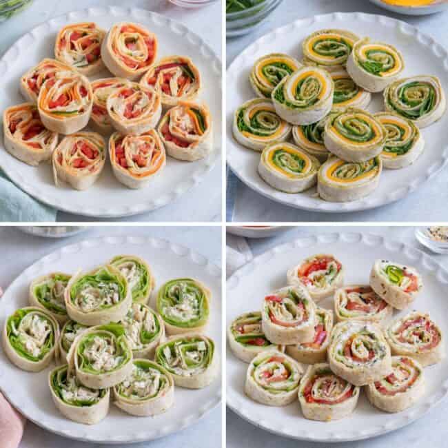Four Easy Pinwheel Sandwich Recipes - FeelGoodFoodie