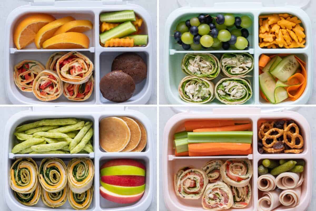 4 NEW Kid Friendly Clean Eating Lunchbox Ideas!