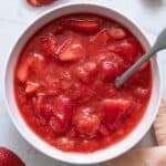 2-Ingredient Strawberry Sauce.