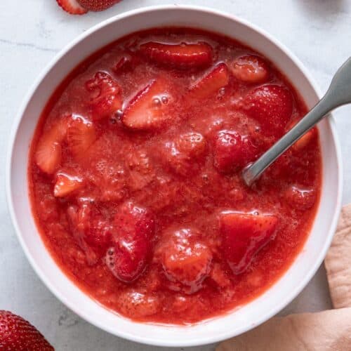 2-Ingredient Strawberry Sauce.