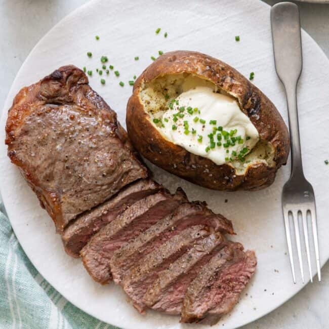 Air Fryer Steak.