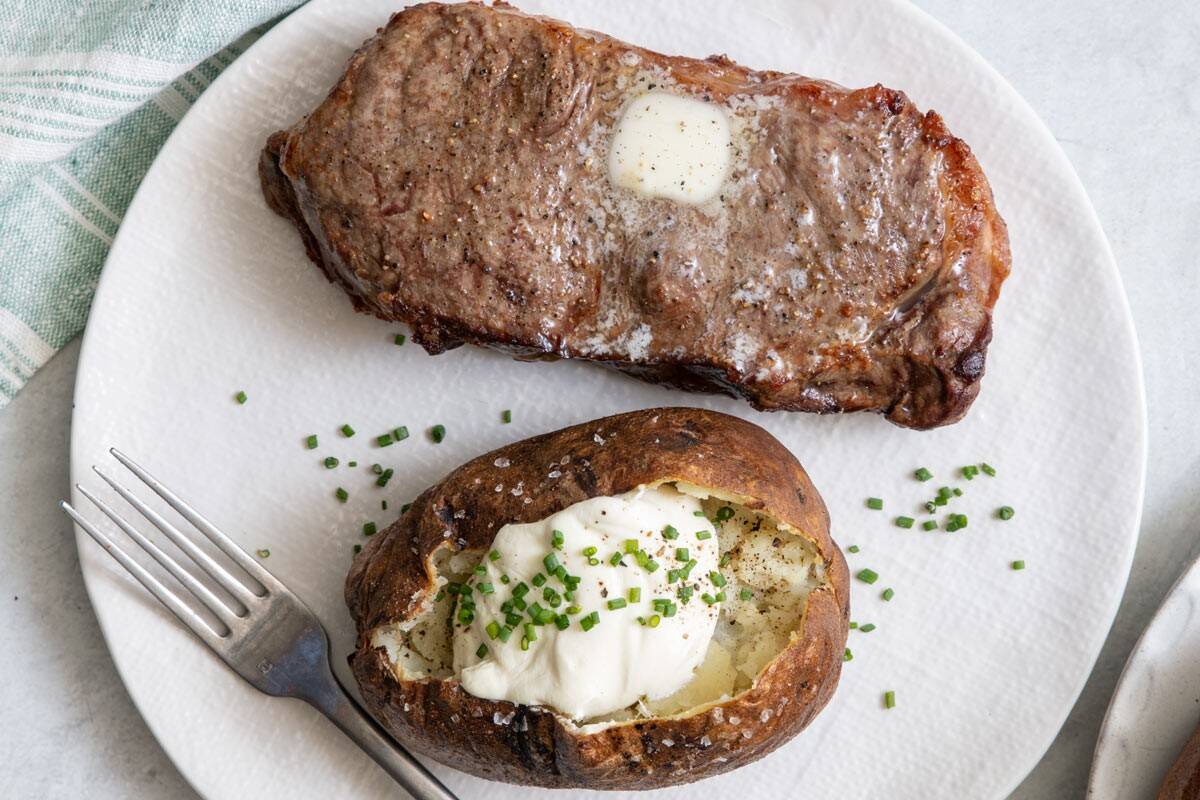 Air Fryer Steak.