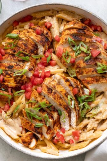 Creamy Cajun Chicken Pasta.