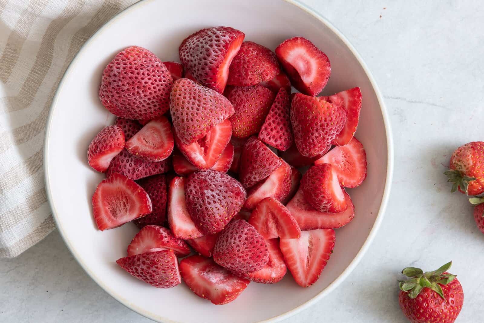 How to Freeze Strawberries.