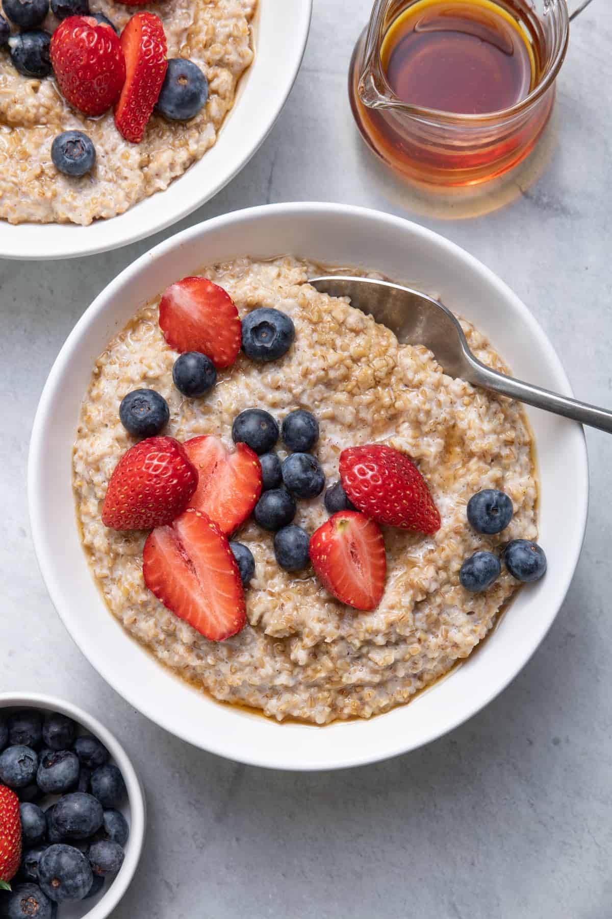 Instant Pot Steel Cut Oats - FeelGoodFoodie