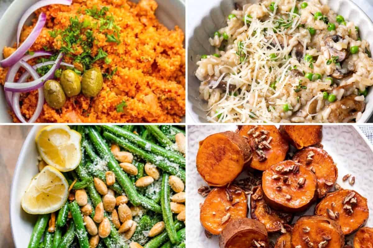 Roundup section image of collected side dish recipes.