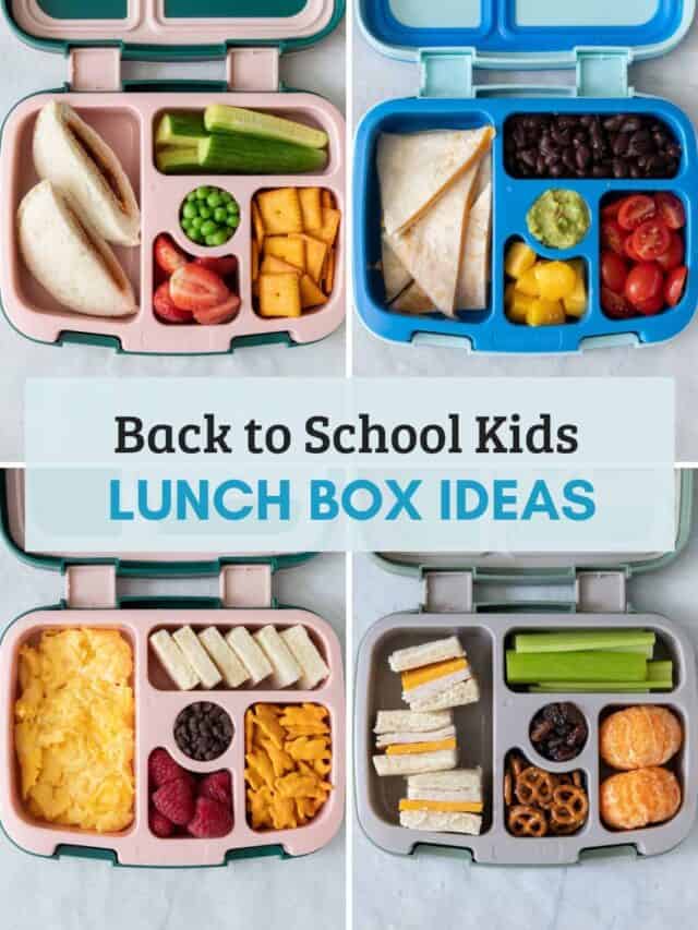 Healthy Lunch Box Ideas For 4 Year Olds