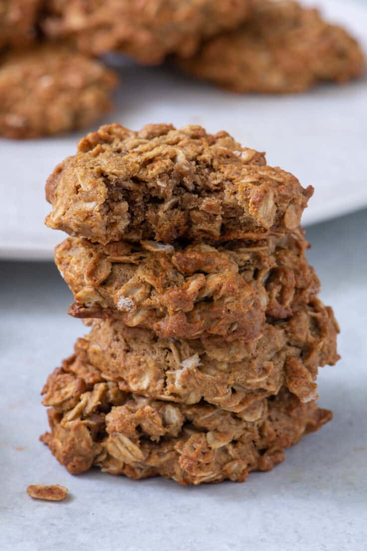 Homemade Apple Butter Cookies {With Oats} - Feel Good Foodie