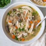 Chicken Wild Rice Soup.