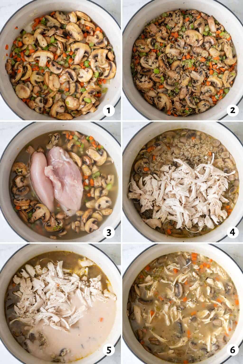 Chicken Wild Rice Soup (No Cream) Feel Good Foodie