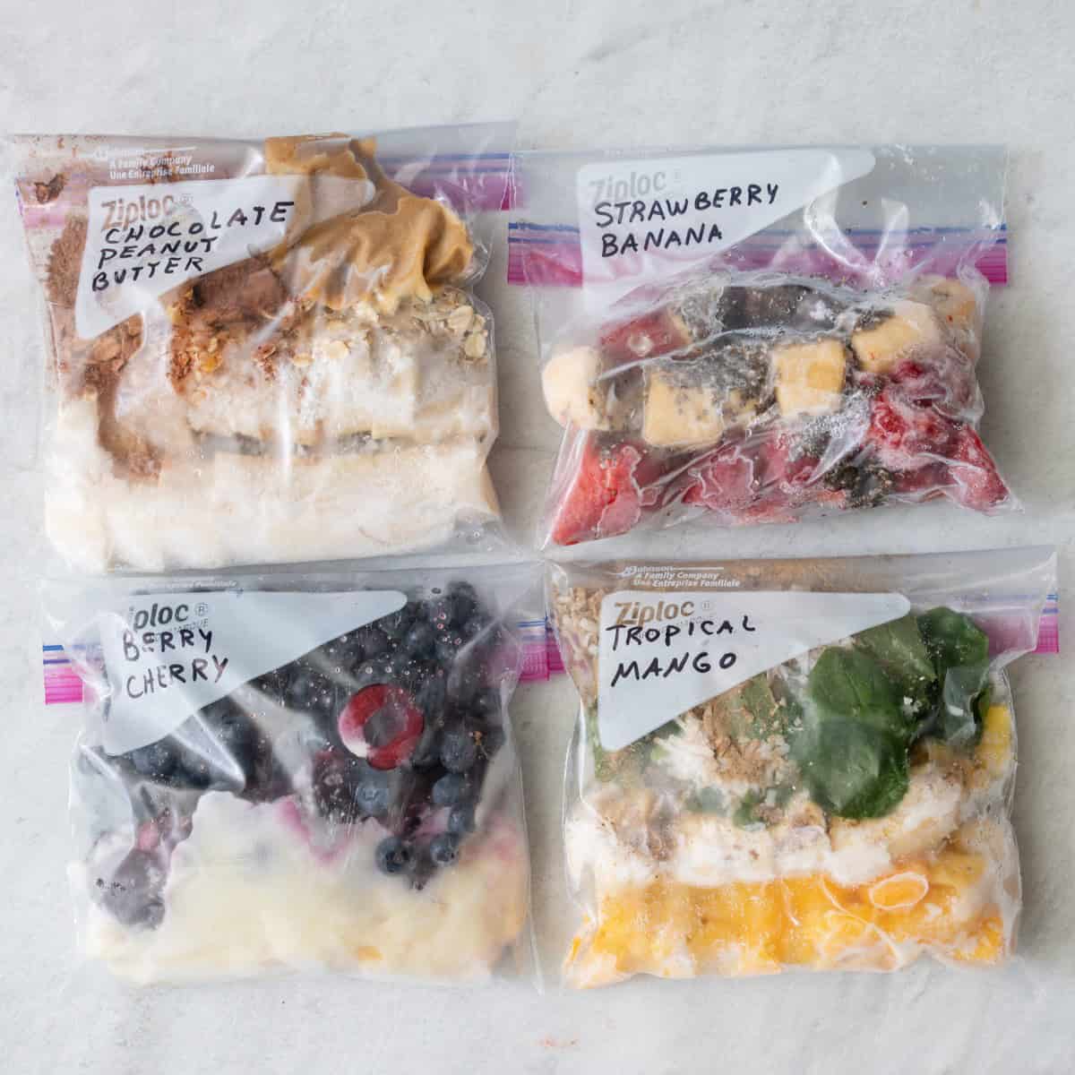 Freezer Smoothie Packs