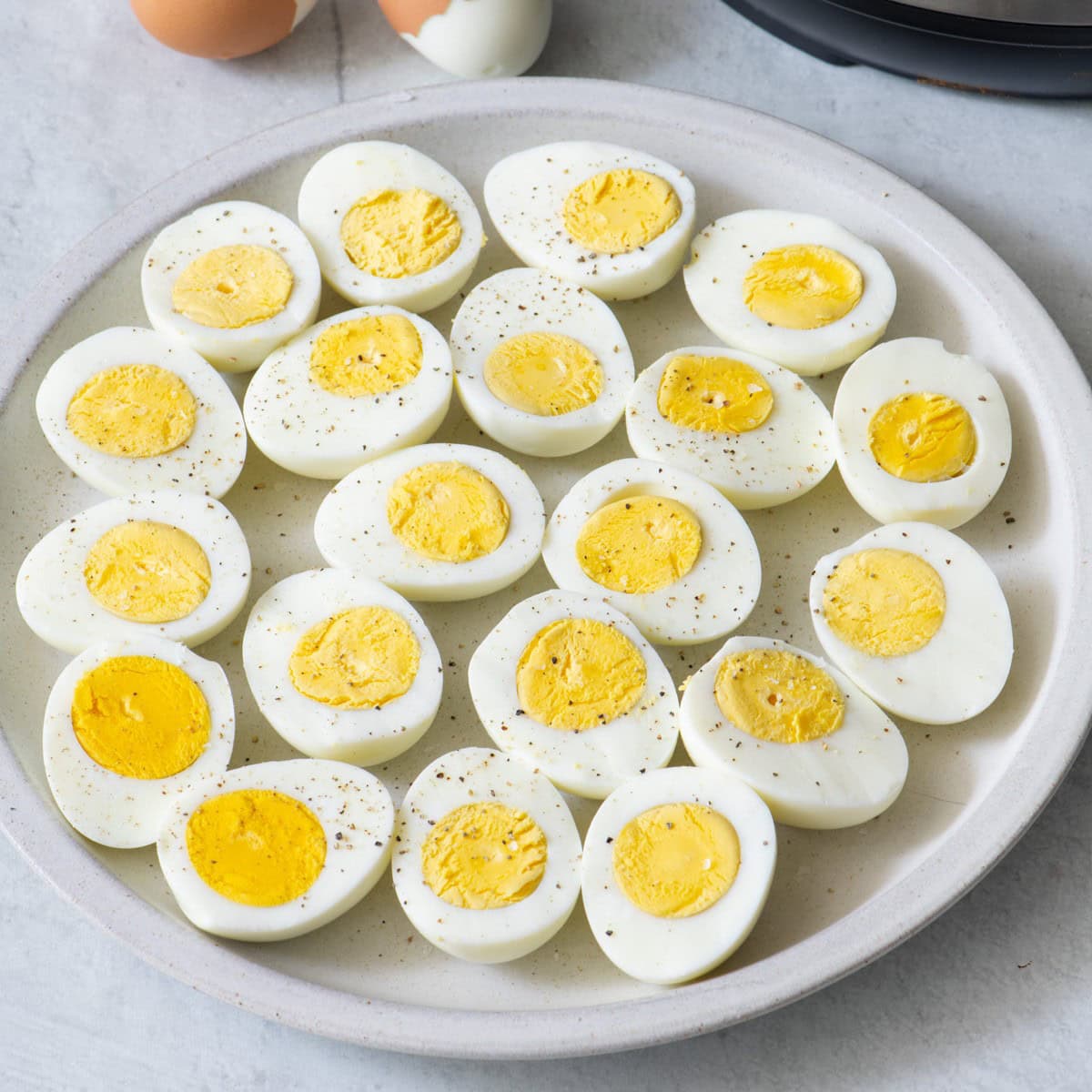 Instant Pot Hard Boiled Eggs.