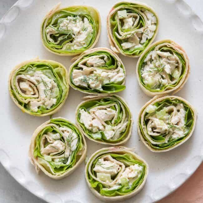 Pinwheel Sandwiches.