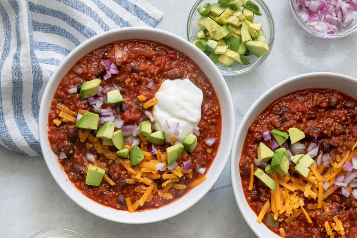 Vegetarian Black Bean Chili.